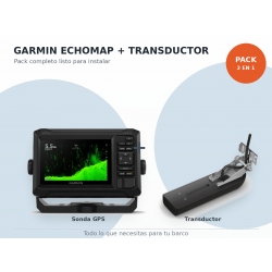 Garmin ECHOMAP UHD2 52CV CON GT21TM