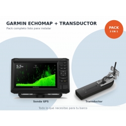 Garmin ECHOMAP UHD2 72CV CON GT21TM