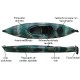 Kayak de pesca FeelFree Xpress