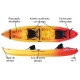 Kayak doble Ocean Kayak Malibu Two