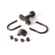 Ram U-Bolt Rail Base W/ 1" Bal