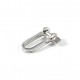 Shackle W/Safety Key Pin 1/4"