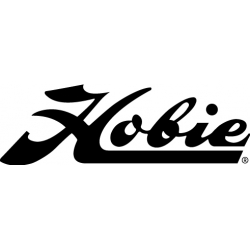 DECAL "HOBIE" SCRIPT BLACK