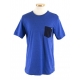 FISHING R BLUE/WHT S/S M