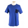 FISHING R BLUE/WHT S/S M