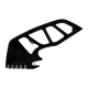 GUTSY-GUT SCOOP SCALER BLACK