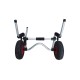Carrito para kayak con ajuste por orificios de vaciado
