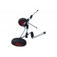 Carrito para kayak con ajuste por orificios de vaciado