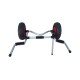Carrito para kayak con ajuste por orificios de vaciado