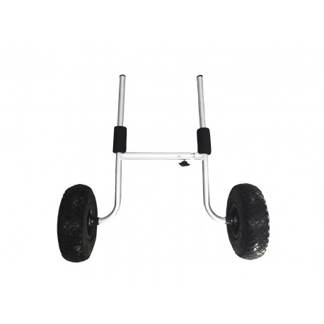 Carrito H para kayaks con soportes para scupper