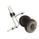 Carrito H para kayaks con soportes para scupper
