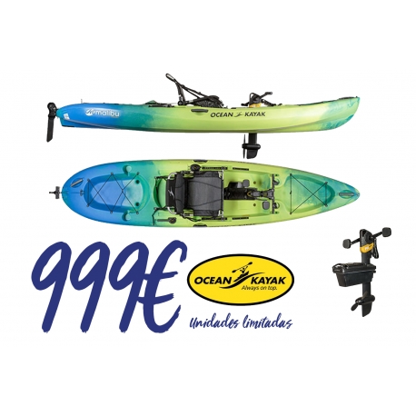 hogar Coca Estructuralmente Venta de Kayak de pesca Ocean Malibu PDL al mejor precio.