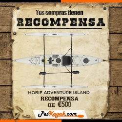 Kayak Trimarán a pedales Hobie Mirage Adventure Island