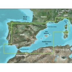 Carta Náutica BlueChart® g3 Vision HD Mediterráneo