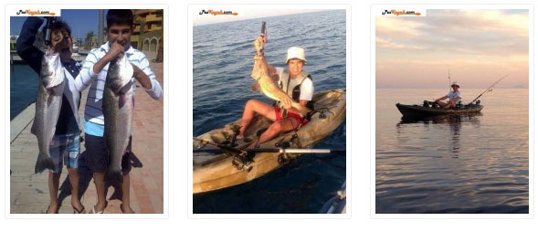 Pesca en kayak