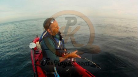 Pesca en kayaka