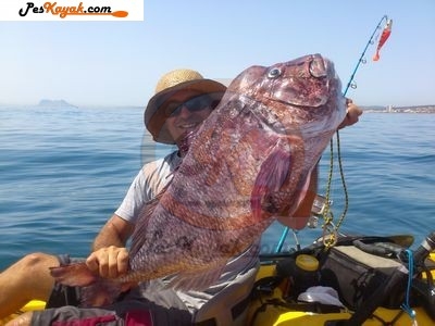 Kayak para pescar mero
