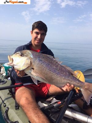 Pesca en kayak